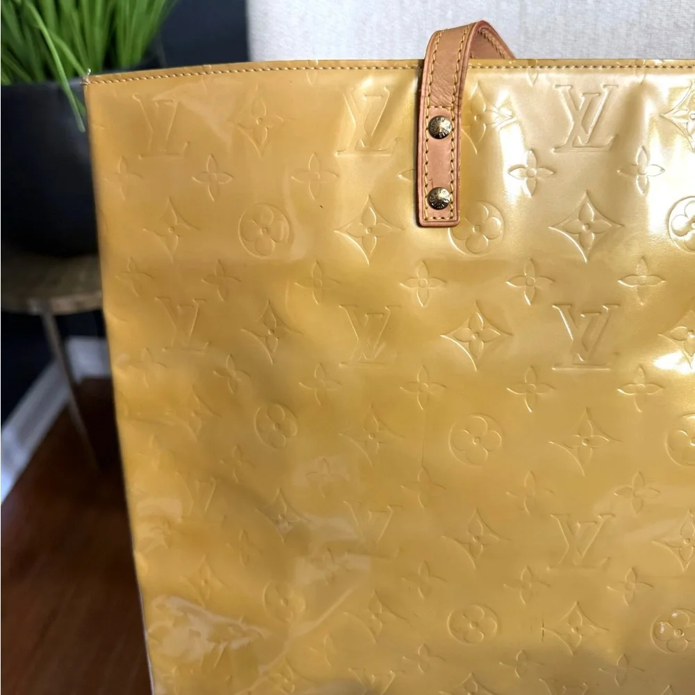 Authentic Louis Vuitton Reade GM Tote bag yellow - Picture 3 of 16